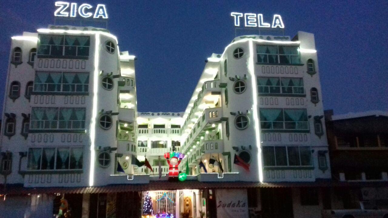 Hotel Zicatela Dorada ปูแอร์โตเอสกอนดิโด ภายนอก รูปภาพ