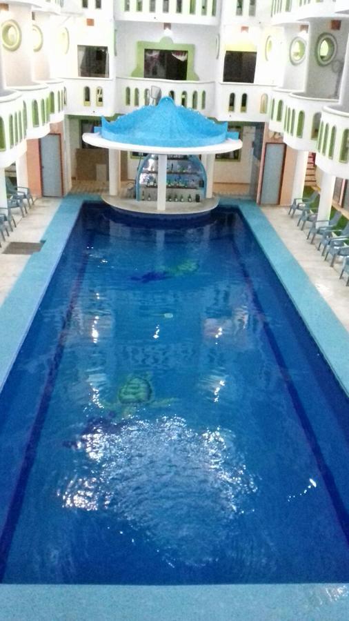 Hotel Zicatela Dorada ปูแอร์โตเอสกอนดิโด ภายนอก รูปภาพ